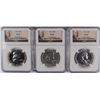 Image 1 : LOT OF ( 3 ) 1962 FRANKLIN HALF DOLLARS, NGC PROOF-67