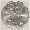 Image 2 : 2008 AMERICAN SILVER EAGLE, NGC MS-69