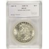Image 1 : 1921-D MORGAN SILVER DOLLAR, SEGS MS-62 VAM-1H  "SPIDER WEB STARS"