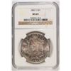 Image 1 : 1882-S MORGAN DOLLAR NGC MS-65 NICELY TONED OBVERSE