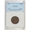 Image 1 : 1833 HALF CENT NNC MS-64 BR