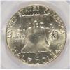 Image 3 : 1956 FRANKLIN HALF DOLLAR PCGS MS-65 FBL