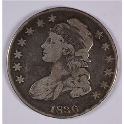 1836 BUST HALF DOLLAR F/VF