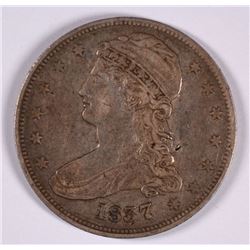 1837 BUST HALF DOLLAR VF/XF