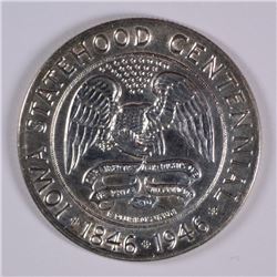 1946 IOWA COMMEN HALF DOLLAR MS-64