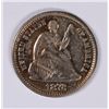 Image 1 : 1872 SEATED HALF DIME MS-64