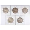 Image 2 : (5) 1916-D WALKING LIBERTY HALF DOLLARS