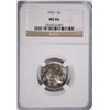 Image 1 : 1937 BUFFALO NICKEL NGC MS-66