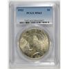 Image 1 : 1922 PEACE SILVER DOLLAR, PCGS MS-63