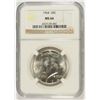 Image 1 : 1964 KENNEDY HALF DOLLAR, NGC MS-66