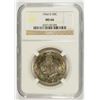 Image 1 : 1964-D KENNEDY HALF DOLLAR, NGC MS-66 TONING ON OBVERSE