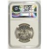 Image 3 : 1964-D KENNEDY HALF DOLLAR, NGC MS-66 TONING ON OBVERSE