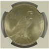 Image 3 : 1923 PEACE SILVER DOLLAR, NGC MS-66 TOUGH!