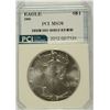 Image 1 : 1986 AMERICAN SILVER EAGLE, PCI MS-70 PERFECT!  BOOKS FOR $800.00