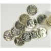 Image 1 : ROLL OF 1962 FRANKLIN HALF DOLLARS CH BU
