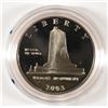 Image 4 : COMMEM SILVER DOLLARS 2003 1st FLIGHT, UNC  1996 PF COMMUNITY SERVICE COIN/STAMP