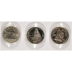 U.S. COMMEMORATIVE SILVER DOLLARS IN NICE ORIGINAL PACKAGING WITH CERTIFICATES