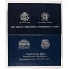 Image 3 : U.S. COMMEMORATIVE SILVER DOLLARS IN NICE ORIGINAL PACKAGING WITH CERTIFICATES