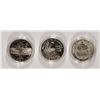 Image 2 : U.S. COMMEMORATIVE SILVER DOLLARS IN  ORIGINAL BOXES WITH CERTIFICATES