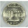 Image 3 : 1960-D FRANKLIN HALF DOLLAR, PCGS MS-64 FBL