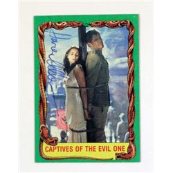 Karen Allen Signed Indiana Jones Trading Card