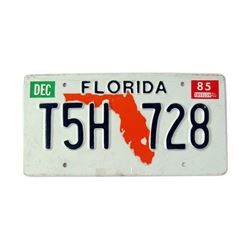 Scarface License Plate Movie Props
