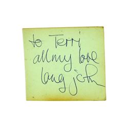 Long John Baldry Autograph