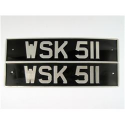 Mortdecai (Johnny Depp) Hero License Plate Movie Props