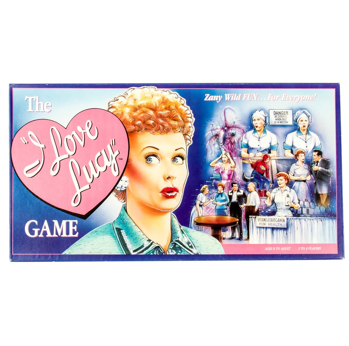Collection of I Love Lucy Board Games