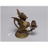 Image 1 : Antique Cast Bronze Wyveren or Winged Gryphen