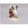 Image 1 : Older Herend Blue Mark Porcelain Figural 