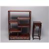 Image 1 : Chinese Hard Wood & Mother of Pearl Stand