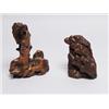 Image 1 : Pair of Chinese 19th C. Root Carvings