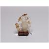 Image 2 : Chinese Carved Agate Vase on Stand