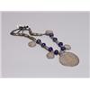 Image 1 : Bedouin Fine Silver Ceramic Bead Neacklace