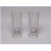 Image 1 : Pr of Antique American Pressed Ribbon Glass