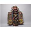 Image 1 : Polychrome Painted Wood Shamans Mask