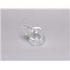 Image 1 : Clear Glass Elephant Vase 