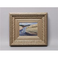 Oil on Paper  Laurentian River Scene