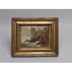 19th C. Watercolor Attributed to B. McEvoy