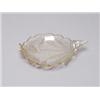 Image 1 : Antique Gilt & Engraved Crystal Dish