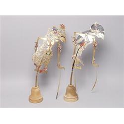 Pr of Indonesian Shadow Puppets
