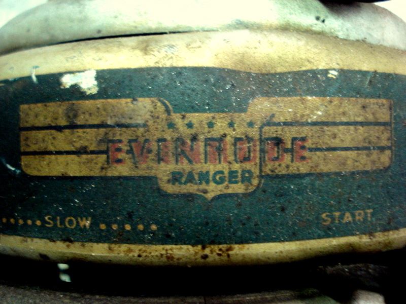 Evinrude Ranger outboard 1.1HP motor, 1946-47 - serial number 4407 ...