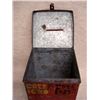 Image 3 : Pair of hand painted hinged top tole boxes used by Horney Bros. Auctioneers of Pennington Gap, VA - 
