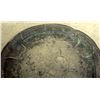 Image 3 : Antique pewter: 1)  Double handled covered dish with early touch marks - ornate cover has a figure f