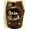 Image 2 : Six miscellaneous earthenware items including a large stoneware pitcher marked "Dein Gluck" (transla