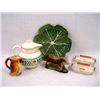 Image 7 : Grouping of miscellaneous china and art pottery items including 5 teapots (Hall and Sadler England, 