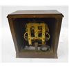 Image 3 : Ingraham eight day mantel clock with strike on the hour and half hour, recently serviced, runs. Maho