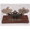 Image 5 : Two balance scales including 1)  Henry Troemner, Philadelphia, PA. No. 6 - four ounce scale, with a 