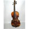 Image 2 : Violin with bow and case. Violin has a paper label "Antonius Stradivarius Cremonensis  Faciebat Anno